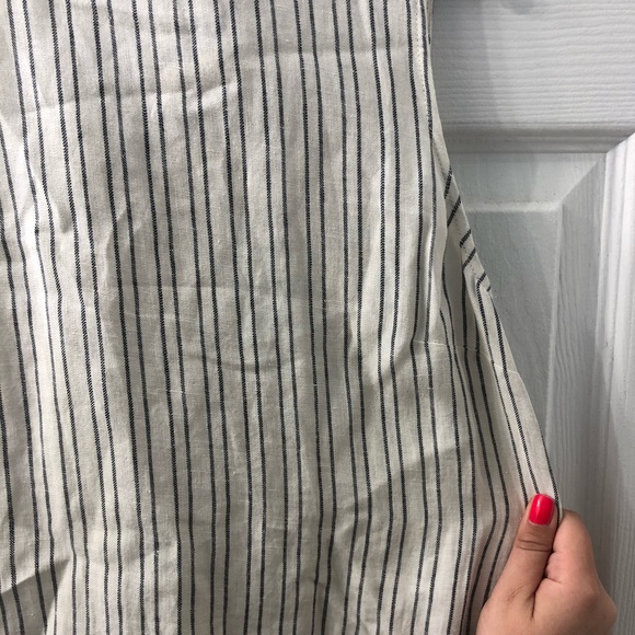 Theory dress Keshelle Back Lace-up Strip Dress - Picture 4 of 13